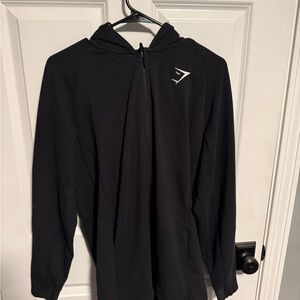 Gymshark Charcoal Zip-Up Hoodie